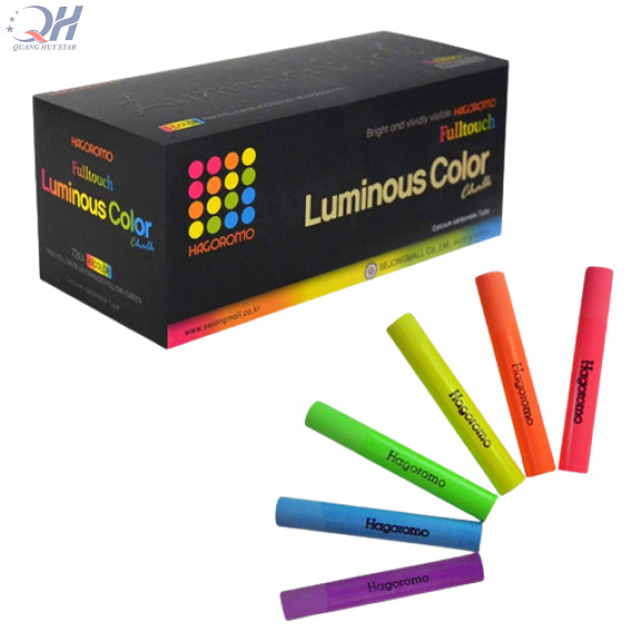 Phấn viết bảng cao cấp Fulltouch 72 Pcs/Luminous color